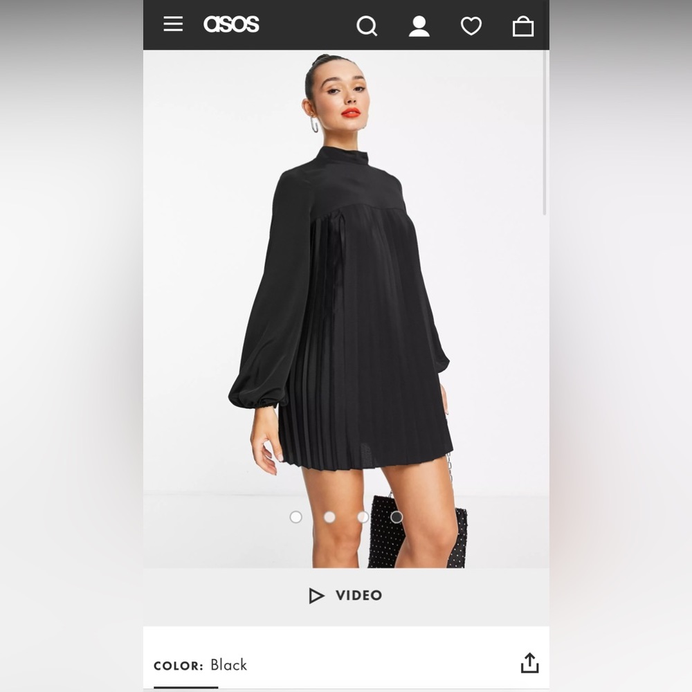 ASOS long sleeve dress